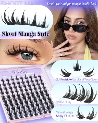 Manga Cluster Lashes 8-14mm - Wispy Spiky Eyelash Extensions