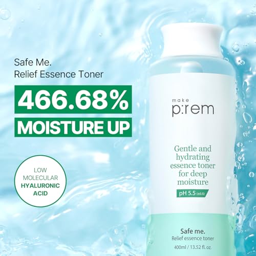 Make P:REM Safe Me Relief Essence Toner - 24-Hour Hydration