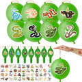 Snake Party Favors Pack - 24 Punch Balloons & 48 Tattoos