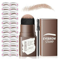 Eyebrow Stamp Kit with 24 Stencils & Powder - Waterproof