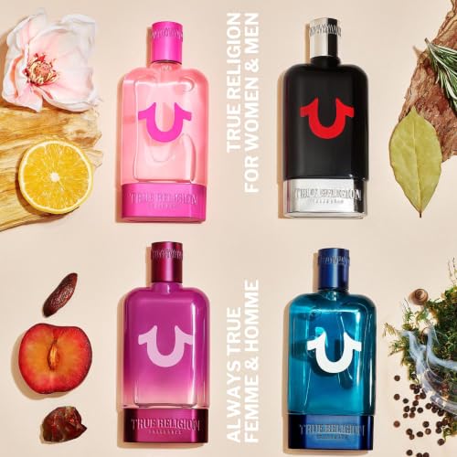 True Religion Men’s Cologne 3.4 Fl Oz Fresh Woody Scent - Pack of 1
