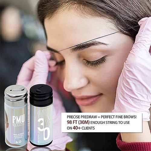 Eyebrow Mapping String Thread 2x100FT Pre-Inked PMU