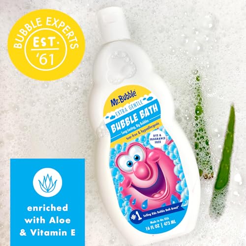 Mr. Bubble Extra Gentle Bubble Bath, 16 fl oz (Pack of 2)