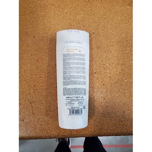 Depileve Soothing Cream - Post Wax Lotion - Enriched with Aloe Vera, Chamomile and Zinc Oxide - for All Skin Types - Skin Calming Aftercare - Makeup-like Coverage Cream - 7 oz.