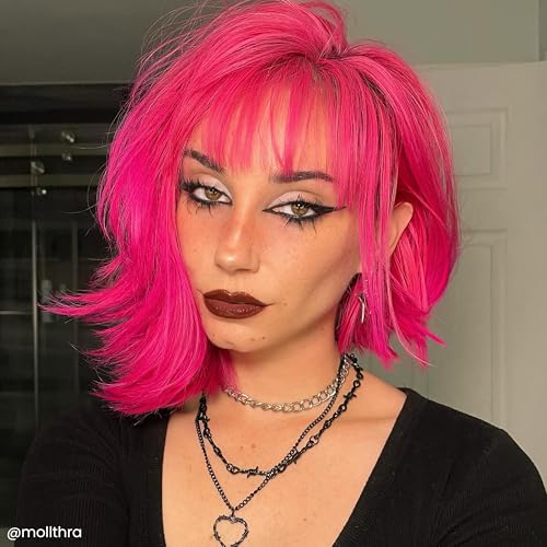 ARCTIC FOX Semi-Permanent Hair Dye Virgin Pink 8 Fl Oz – Vegan, Vibrant Hot Pink