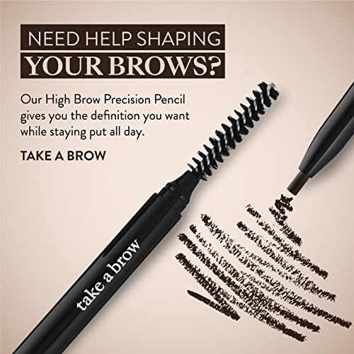 Waterproof Eyebrow Pencil with Spoolie Brush - Mented