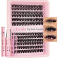 Azenlo 40D+60D DIY Lash Clusters Kit - 240pcs Wispy Extensions