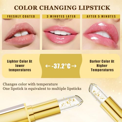 Color Changing Lipstick - pH Adaptive, Transferproof & Long Lasting