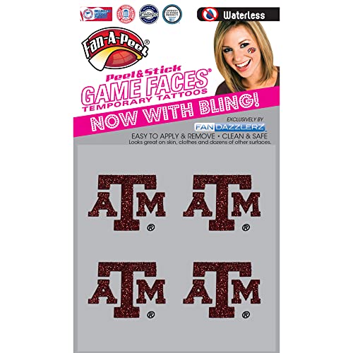 Central Michigan Chippewas Peel & Stick Temporary Tattoos
