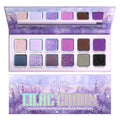 Purple Eyeshadow Palette - 12 Shades Matte & Shimmer