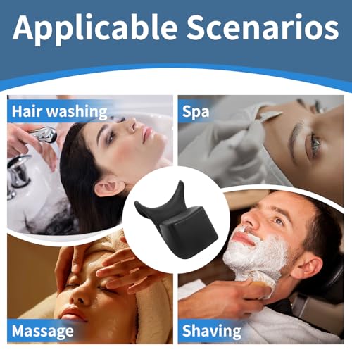 Ergonomic Silicone Shampoo Bowl Neck Cushion for Salons