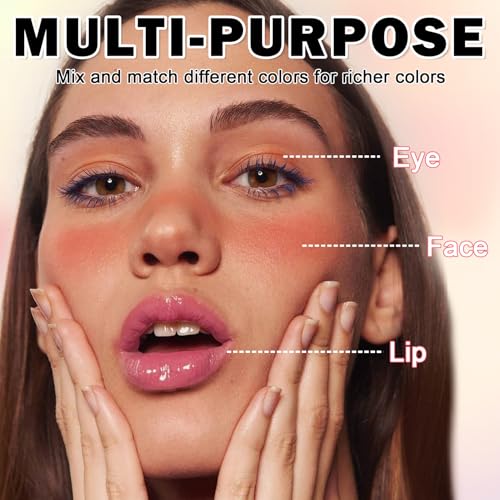 Cream Blush Stick - Waterproof Buildable Highlighter Contour