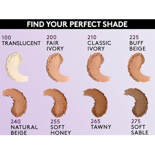 COVERGIRL Simply Ageless Instant Wrinkle Blurring Pressed Powder, Tawny, 0.39 Oz.