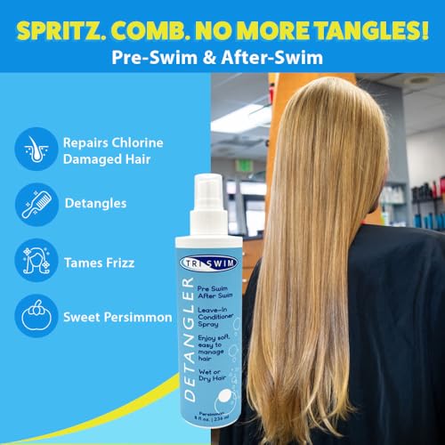 TRISWIM Detangler Leave-In Conditioner Spray 8oz