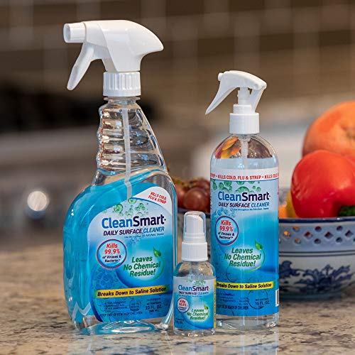 CleanSmart To Go Disinfectant Spray 2 oz, Pack of 3