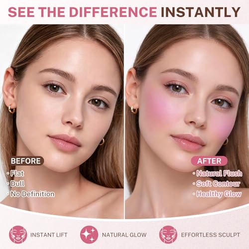 UCANBE 2-in-1 Blush & Bronzer Stick - Cream Makeup for Natural Glow
