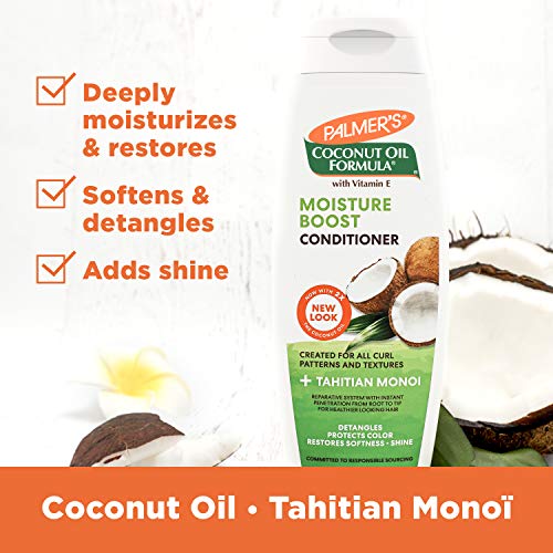 Palmer's Coconut Oil Formula Moisture Boost Conditioner, 13.5 Fl Oz (Pack of 2)