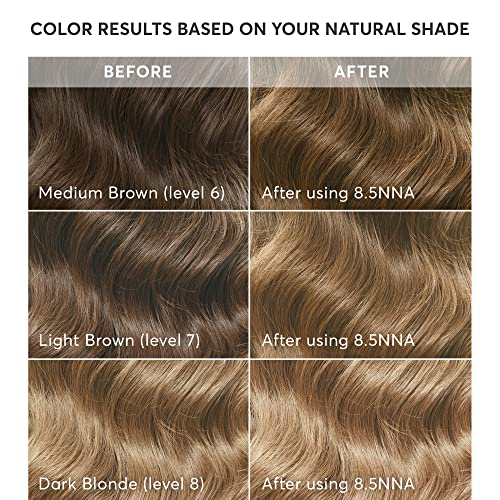 Madison Reed 8.5NNA Dark Neutral Blonde Hair Color Kit – 1 Pack (Lusia Blonde)