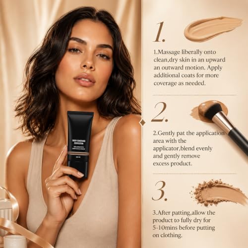 Waterproof Body Makeup Foundation - Tattoo & Scar Cover