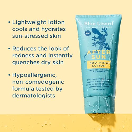 Blue Lizard After Sun Soothing Lotion 6 oz - Vegan