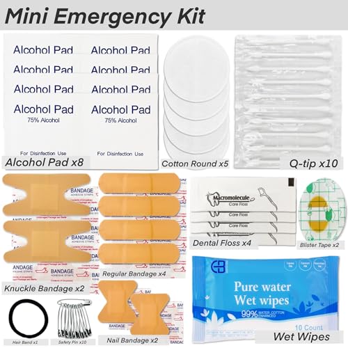 Travel Kit 39 Essentials Toiletry Bag TSA Approved