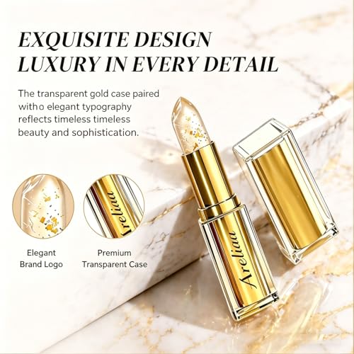 Areliaa pH Color Changing Lipstick for Mature Skin - Long Lasting & Nourishing