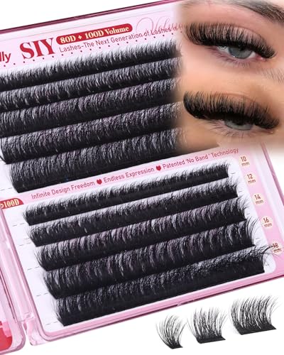 SIY Lash Extension Clusters 10-18MM Volume DIY Eyelash