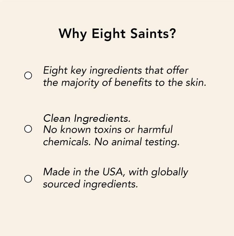 Eight Saints Bamboo Detox Face Scrub Exfoliator 2oz