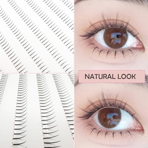 Bottom Lash Clusters 400Pcs Individual Lashes 5-7mm C Curl