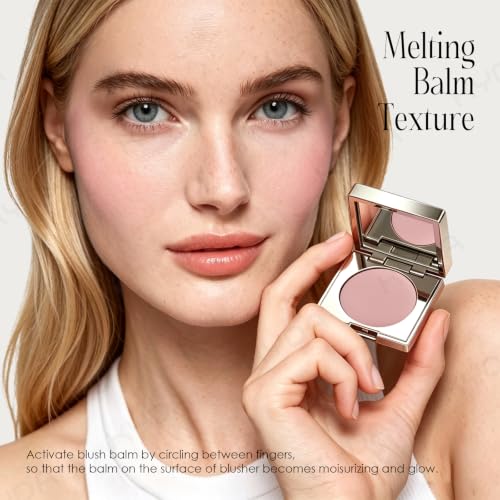 KYDA Cream Bronzer Balm with Mirror - Blendable Face Makeup