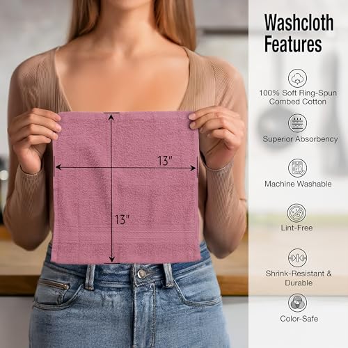 Living Fashions Washcloths - 36 Pack