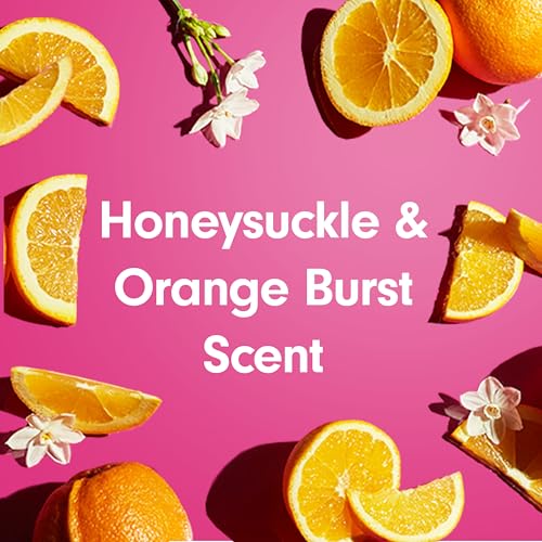 Softsoap Body Wash,Honeysuckle & Orange Burst Body Wash,20 Ounce,(Pack of 8)