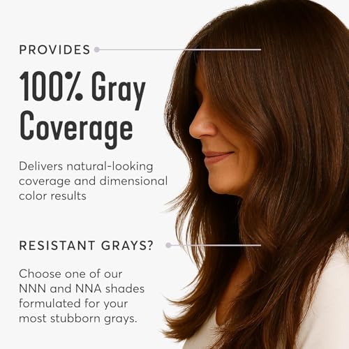 Madison Reed 6N Medium Neutral Brown Hair Color Kit - Gray Blending, PPD-Free