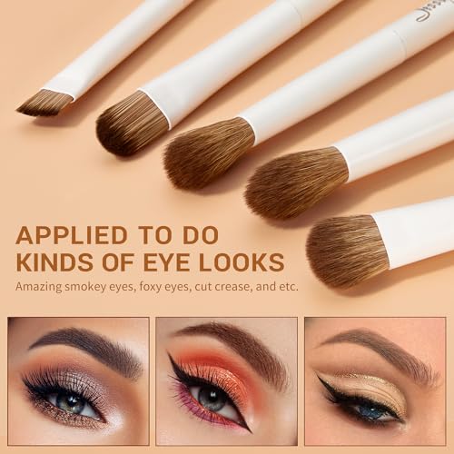 Jessup 14Pc Makeup Brush Set - Professional Synthetic Brushes
