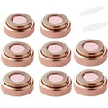 Flawless Hair Remover Replacement Heads GEN 1 - 8pcs, Gold-Plated, Hypoallergenic