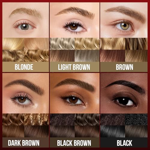 Vevivia Eyebrow Pencil - Dual-Tip Waterproof Dark Brown