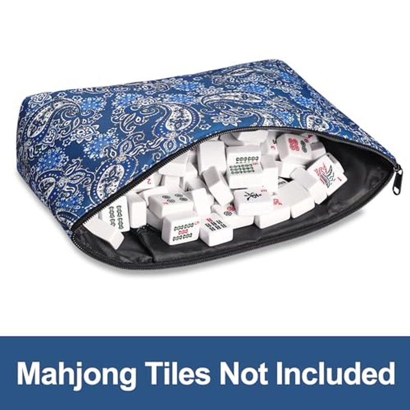 American Mahjong Tiles Bag - 13x7.8" Storage Case