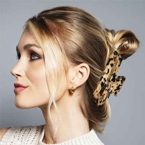 The Hair Edit Epic Clip ? Jumbo Hair Claw Clip With A Tortoise Finish