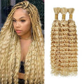 24" Honey Blonde Braiding Hair 150g | Brazilian Human Hair Braids