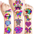 96 Cheetah Print Temporary Tattoos for Kids | Party Favors