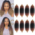 18-Inch Marley Twist Braiding Hair Extensions - Soft Synthetic Kinky Twist