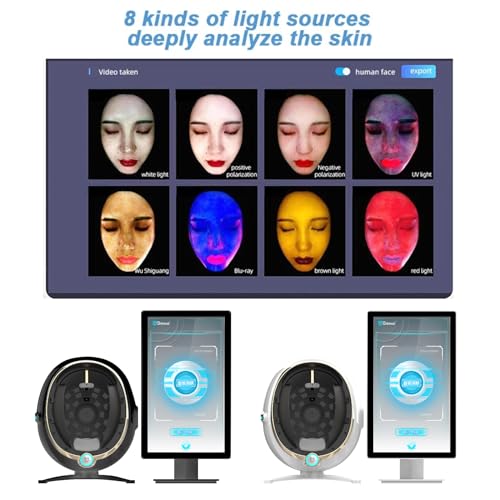 Cobbawe Professional Skin Analyzer Machine - Hydration & Acne Detection