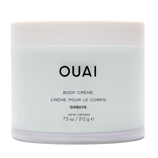 OUAI Body Cream, Shibuya - Hydrating Whipped Body Cream with Cupuaçu Butter, Coconut Oil and Squalane - Softens Skin and Delivers Healthy-Looking Glow - Sulfate Free Skin Care - 7.5 Oz