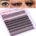 CORUSCATE Lash Spikes Clusters 12-22mm Ultra Long Eyelash Extensions