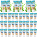 36 Pcs Mini Aloe Vera Gel Bulk for Summer Vacation Party 1oz Travel Size Soothing Moisture Aloe Gel Bulk for Thank You Gifts Summer Party Supplies