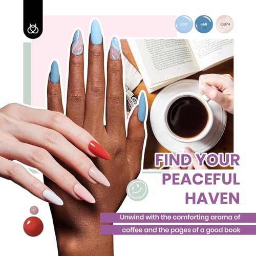 Beetles 85 Pcs Gel Nail Kit with UV Lamp, 55 Color Gel Polish Set - 11 Color Outfit