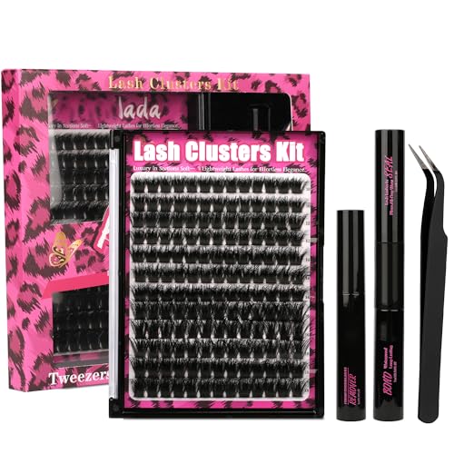 150D DIY Lash Clusters Kit with Bond, Seal & Tools