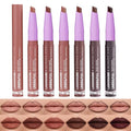 BestLand 2-in-1 Lip Crayon Set – 6 Matte Lipstick & Liner Combo