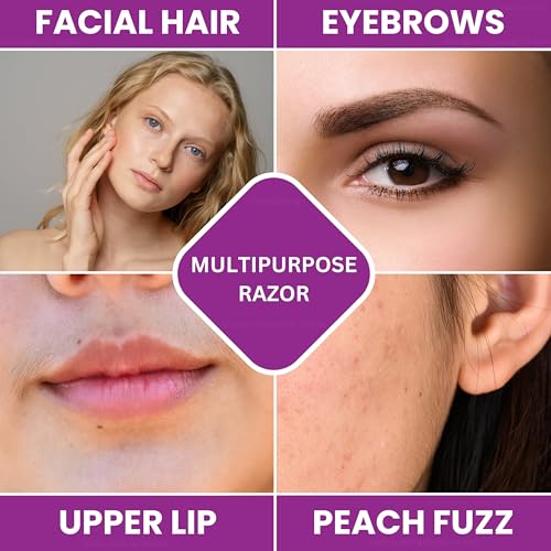 Dermaplaning Tool for Face ? Removes Peach Fuzz & Exfoliates Skin | Dermaplane Razor | Facial Razors for Women | Derma Razor | Facial Razor | Shaver for Women | Microblade