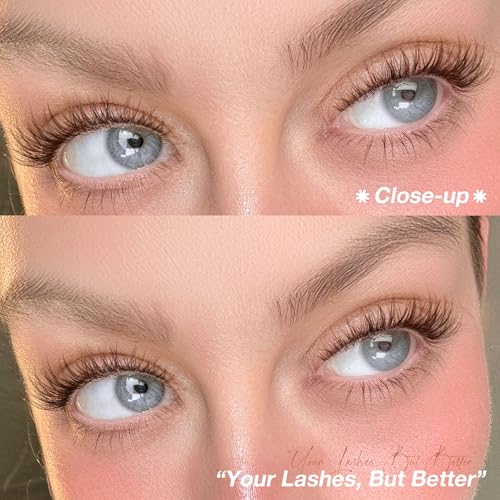 Brown Lash Clusters 8-14MM Wispy Eyelash Extensions (216Pcs)